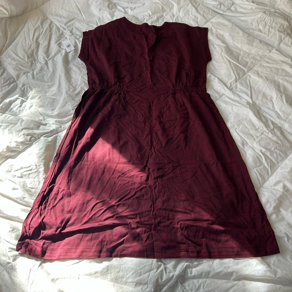 Burgundy Girl’s Dress